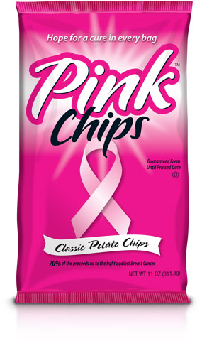 Pink Chips packaging