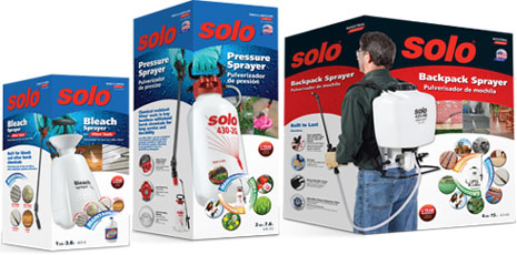 Solo Sprayers Custom Packaging