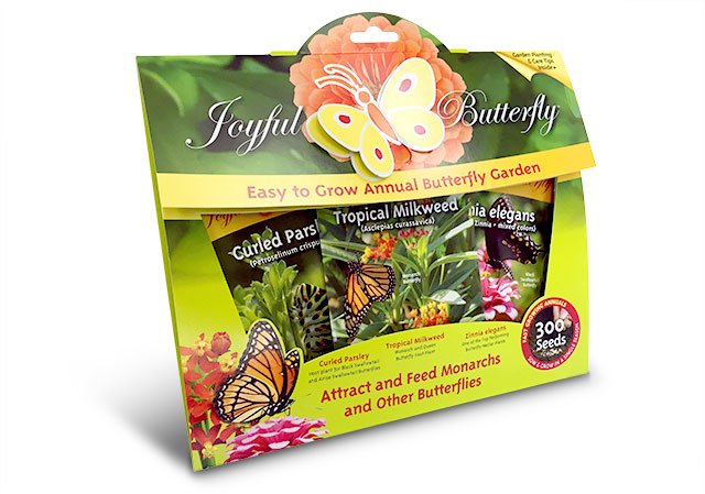 Custome Retail Package Design for Joyful Butterfly