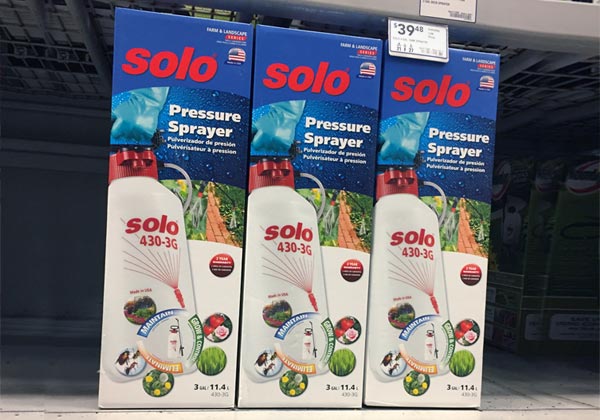 SOLO Packaging on store shelf.
