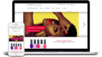 Lenora Nail Colors website screen grab
