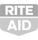Corporate logo for Rite Aid brand