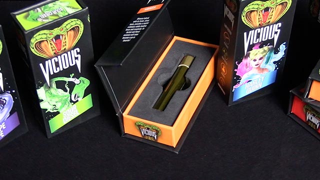 Vape product in a rigid box style
