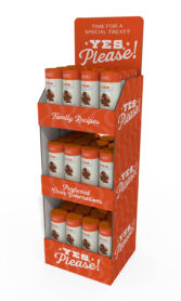 3 Shelf Treats Floor Display